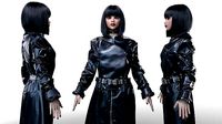 CATANZARO Belted Fetish Coat