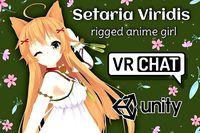 Setaria Viridis - rigged anime girl
