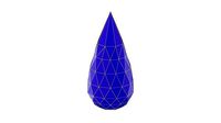 Briolette Gemstone - 3D Printable