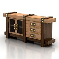 Locker 3D Model