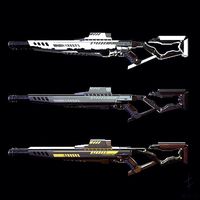 Cyberpunk Futuristic style DoubleBarrel Shotgun - JAWBREAKER-069