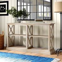 Unfinished Cosgrave Solid Wood Console Table