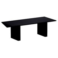Van Charcoal Wood Dining Table Crate and Barrel