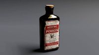 Vintage Poison Bottle