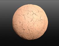 cracked mud wal