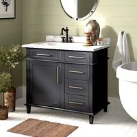 Newport Single Bathroom Vanity - 2 Colour