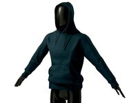 Mens Hooded Sweatshirt 2