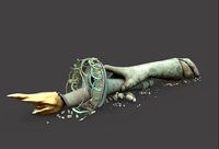 Broken Down Statue Of Libertys Hand and Torch