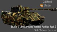 Panzerkampfwagen V Panther Ausf G camouflage