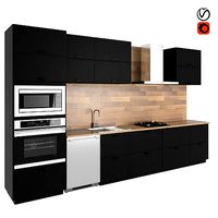 Modern kitchen KUNGSBACKA DENSE