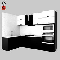 Modern kitchen KUNGSBACKA CHECKER