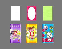 Cartoon wet wipes - paper