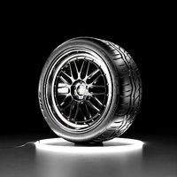 Car wheel Falken Azenis RT 615 K tire with BBS LM rim