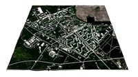 Cityscape Pripyat in Ukraine