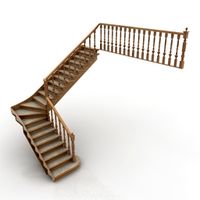 Stair 3D Model