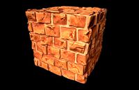 Stylized Brick Material