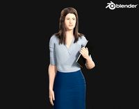 Casual Office Woman