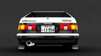 Toyota AE 86 initialD 3D final version