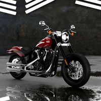 3D Harley Davidson Softail Slim 2020