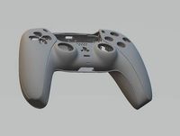 DualSense gamepad PS5 Shell 3D model