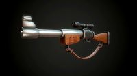 Stylized Riffle- Tutorial Included