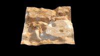 Landscape 3D model