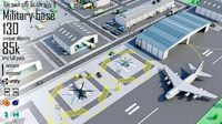 Tile pack city 3d low poly 9 military base
