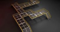 Modular industrial catwalk