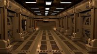 sci fi corridor