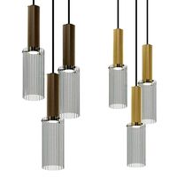 Flume 80 Pendant 3 Drop Grouping pendant lamp by J Adams Co
