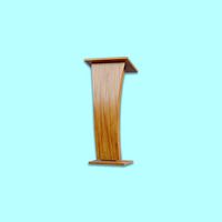 Wooden Curve Podium