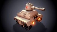 Stylized Tank - Tutorial Included
