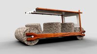 The Flintstones  car