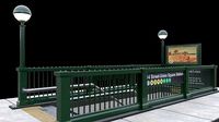 Subway Entrance - New York Subway Station