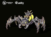 Evil Spider - Game Ready