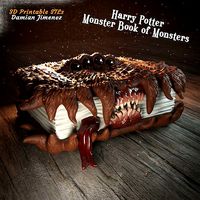 Harry Potter The Monster Book of Monsters 3D printable | 3D
