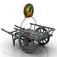 Cart 3D Model
