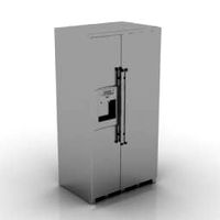 Refrigerator 3D Model