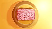 Raw Meat-low poly 3D model