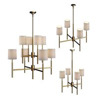 Visual Comfort - Clarion Chandelier Set