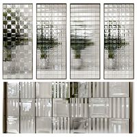 Glass block partition