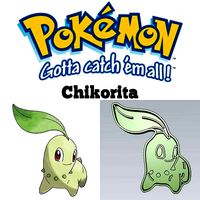 Amazing Pokemon Chikorita Cookie Cutter Stamp Cake Decorating
