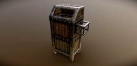 Desert Trash Bin
