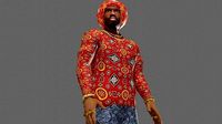 African Slumdog Rigged Character