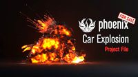 Phoenix FD Car Explosion ProjectFile  PFD Settings