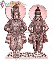 vitthal rukmini god stl