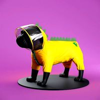 Mondog pet outfitters raincoat model
