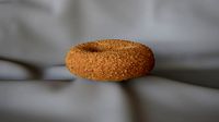 Sesame Seed Bagel 1 - 3D Scan
