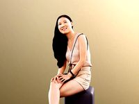 Anita 11350 - Summer Girl Sitting And Smiling