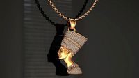 Nefertiti pendant | 3D